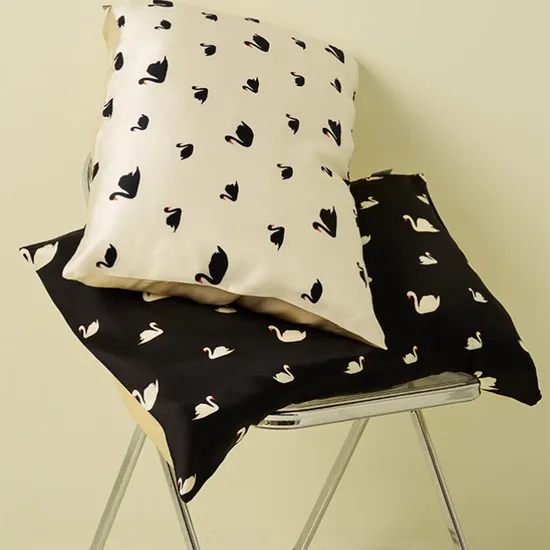 Printed Silk Pillowcase Perfect for Summer