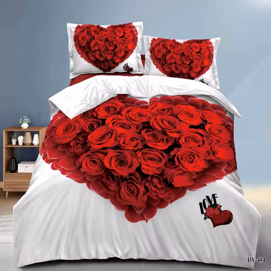 Custom New Design Duvet Cover and Pillow Case Bedding Set