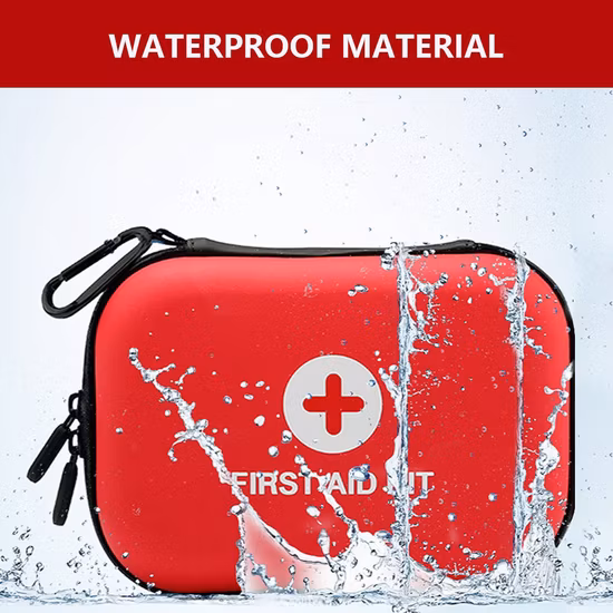 Custom Logo Mini Travel Portable Outdoor EVA First Aid Kit with Emergency Medical Supplies