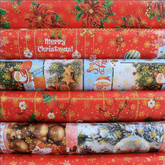 European PVC Christmas Design Table Cover Cloths 