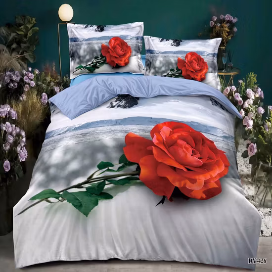 Custom New Design Duvet Cover and Pillow Case Bedding Set