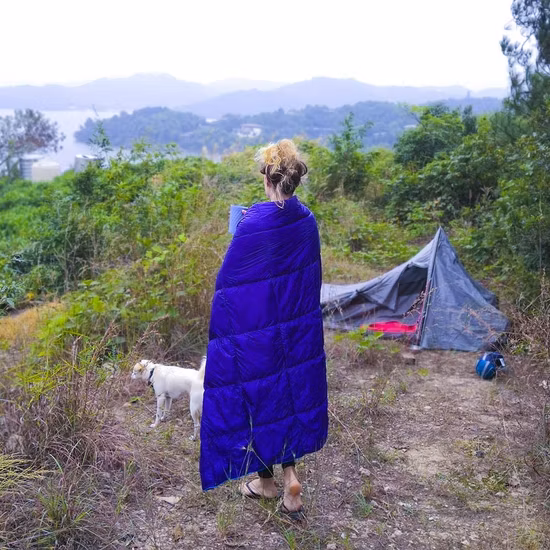 Adult Kids Digital Printing Polyester Puffy Ripstop Camping Outdoor Blanket