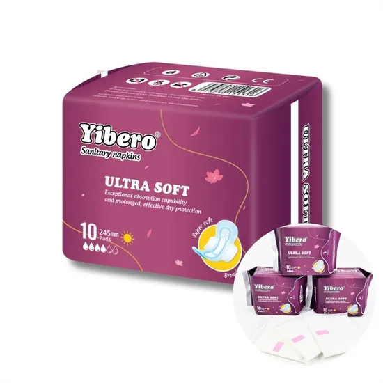 Hygiene Sanitary Disposable Women Pads Menstrual Sanitary Napkin 